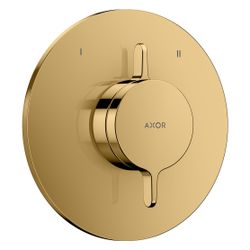 Hansgrohe AXOR One Mischer Unterputz, 29,5l/min, für 2 Verbraucher, Polished Gold O... HANSGROHE-48415990 4059625752456 (Abb. 1)