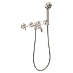Hansgrohe AXOR One 3-Loch Wannenarmatur Unterputz 25,7l/min für Wandmontage, Kreuzg... HANSGROHE-48443800 4059625746745 (Abb. 1)