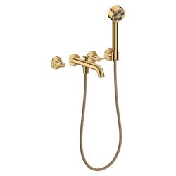 Hansgrohe AXOR One 3-Loch Wannenarmatur Unterputz 25,7l/min für Wandmontage, Hebelg... HANSGROHE-48444990 4059625752678 (Abb. 1)