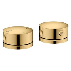 Hansgrohe AXOR One 2-Loch Wannenrandarmatur, 32,1l/min, Thermostat, Polished Gold O... HANSGROHE-48470990 4059625752630 (Abb. 1)
