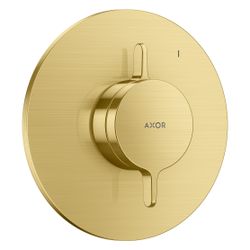 Hansgrohe AXOR One Mischer Unterputz, 29,5l/min, für 1 Verbraucher, Brushed Brass... HANSGROHE-48615950 4059625752999 (Abb. 1)