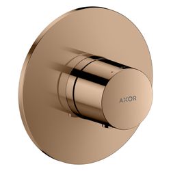 Hansgrohe AXOR One Thermostat, 59l/min, DN 20, Unterputz, Polished Red Gold... HANSGROHE-48711300 4059625752876 (Abb. 1)