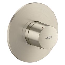 Hansgrohe AXOR One Thermostat, 59l/min, DN 20, Unterputz, Brushed Nickel... HANSGROHE-48711820 4059625752814 (Abb. 1)