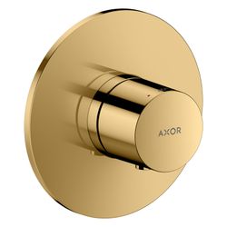 Hansgrohe AXOR One Thermostat, 59l/min, DN 20, Unterputz, Polished Gold Optic... HANSGROHE-48711990 4059625753194 (Abb. 1)