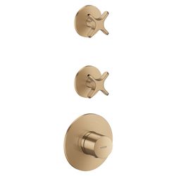 Hansgrohe AXOR One Thermostatmodul Unterputz, DN 20, für 2 Verbraucher, Kreuzgriff,... HANSGROHE-48712140 4059625753187 (Abb. 1)