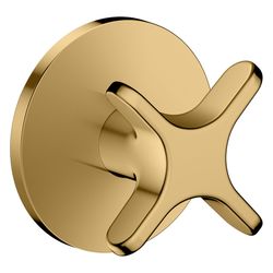 Hansgrohe AXOR One Absperrventil Unterputz, Kreuzgriff, DN 15/DN 20, Polished Gold ... HANSGROHE-48771990 4059625753293 (Abb. 1)