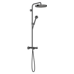 Hansgrohe AXOR One Showerpipe, Thermostat, Kopfbrause 280mm, 13,2l/min, 1jet, Polis... HANSGROHE-48794330 4059625745472 (Abb. 1)