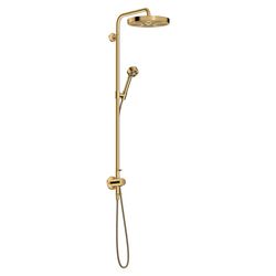 Hansgrohe AXOR One Showerpipe, Thermostat, Kopfbrause 280mm, 8,6l/min, 1jet EcoSmar... HANSGROHE-48797990 4059625753613 (Abb. 1)