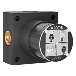 Hansgrohe AXOR ShowerSphere Grundkörper, 80-110mm, Rp 1/2", für Kopfbrause 2jet, De... HANSGROHE-39766180 4059625628003 (Abb. 1)