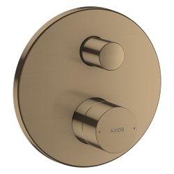 Hansgrohe AXOR Uno Einhebel-Wannenmischer Unterputz, 28l/min, Zerogriff, Brushed Br... HANSGROHE-45405140 4059625018903 (Abb. 1)