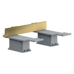 Hansgrohe AXOR Universal Softsquare Adapterset, Brushed Brass... HANSGROHE-42870950 4011097829791 (Abb. 1)