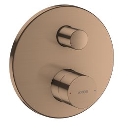 Hansgrohe AXOR Uno Einhebel-Wannenmischer Unterputz, 28l/min, Zerogriff, Brushed Re... HANSGROHE-45405310 4059625018934 (Abb. 1)