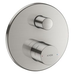 Hansgrohe AXOR Uno Einhebel-Wannenmischer Unterputz, 28l/min, Zerogriff, Edelstahl ... HANSGROHE-45405800 4059625018941 (Abb. 1)
