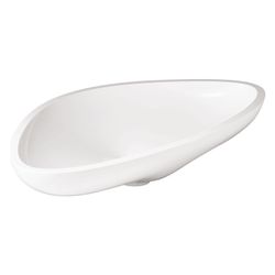 Hansgrohe Waschschüssel AXOR Massaud, Aufsatz, 144x450x800mm, Mineralguss, Weiß... HANSGROHE-42300000 4011097535302 (Abb. 1)