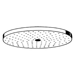 Hansgrohe AXOR Starck Kopfbrause 240mm, 19,8l/min, 1jet, Brushed Red Gold... HANSGROHE-28494310 4011097816463 (Abb. 1)