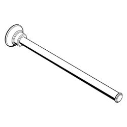 Hansgrohe AXOR Montreux Handtuchhalter einarmig, 433mm, Brushed Nickel... HANSGROHE-42020820 4011097516165 (Abb. 1)