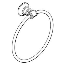 Hansgrohe AXOR Montreux Handtuchring, schwenkbar, Metall, Brushed Red Gold... HANSGROHE-42021310 4011097937441 (Abb. 1)