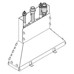 hansgrohe Grundkörper 4-Loch Wannenarmatur für Wannenrandmontage mit Secuflexbox... HANSGROHE-13444180 4011097140841 (Abb. 1)