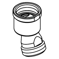 Hansgrohe Kugelgelenk für Schlauchanschluss, Chrom... HANSGROHE-13583000 4011097755298 (Abb. 1)