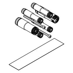 Hansgrohe AXOR One Verlängerung Set 25mm für Grundkörper Thermostatmodul... HANSGROHE-45790000 4011097807980 (Abb. 1)