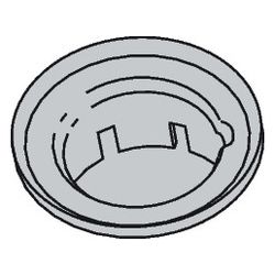 Hansgrohe Schlauchfutter 3-Loch Wannenarmatur, 97746000... HANSGROHE-97746000 4011097556345 (Abb. 1)