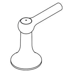 Hansgrohe AXOR Griff für Terrano Kaltwasserseite, Chrom, 37296000... HANSGROHE-37296000 4011097424118 (Abb. 1)