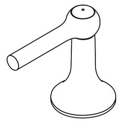 Hansgrohe AXOR Griff für Terrano Warmwasserseite, Chrom, 37295000... HANSGROHE-37295000 4011097462349 (Abb. 1)