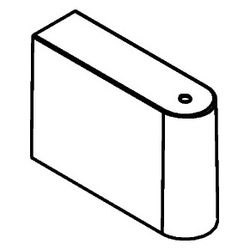 hansgrohe Abdeckung für Unica Crometta Brausestange, Chrom... HANSGROHE-95217000 4011097607900 (Abb. 1)