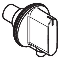 Hansgrohe Thermostatgriff Ecostat Select, Chrom, 95770000... HANSGROHE-95770000 4011097691572 (Abb. 1)