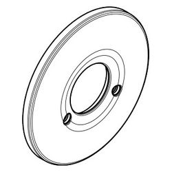 Hansgrohe Rosette für Brausenmischer Unterputz Export, Chrom, 96555000... HANSGROHE-96555000 4011097460710 (Abb. 1)