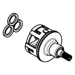 Hansgrohe Einsatz für Trio-Umstellventil, 95509000... HANSGROHE-95509000 4011097687391 (Abb. 1)