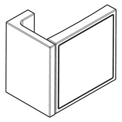 Hansgrohe AXOR Universal Rectangular Rasierspiegel, Wandmontage, neigbar, 120x110x8... HANSGROHE-42649310 4059625423745 (Abb. 1)