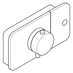 Hansgrohe AXOR One Thermostatmodul Unterputz, 24l/min, für 1 Verbraucher, Brushed R... HANSGROHE-45711310 4011097825137 (Abb. 1)