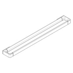 Hansgrohe Badetuchhalter AXOR Universal Softsquare, 894mm, Metall, Polished Gold Op... HANSGROHE-42833990 4011097827803 (Abb. 1)