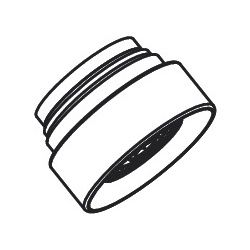 Hansgrohe AXOR Luftsprudler für Starck, M24x1, 7l/min, 94005000... HANSGROHE-94005000 4011097228907 (Abb. 1)