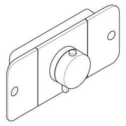 Hansgrohe AXOR One Thermostatmodul Unterputz, 30l/min, für 2 Verbraucher, Polished ... HANSGROHE-45712330 4011097824376 (Abb. 1)
