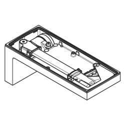 Hansgrohe AXOR MyEdition Wanneneinlauf, 24l/min, ohne Platte, Brushed Black Chrome... HANSGROHE-47412340 4059625208861 (Abb. 1)