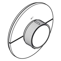 Hansgrohe AXOR ShowerSelect ID Thermostat HighFlow Unterputz, 24l/min, rund, Brushe... HANSGROHE-36759140 4059625552759 (Abb. 1)