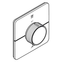 Hansgrohe AXOR ShowerSelect ID Thermostat Unterputz, 22,1l/min, softsquare für 2 Ve... HANSGROHE-36754330 4059625542385 (Abb. 1)