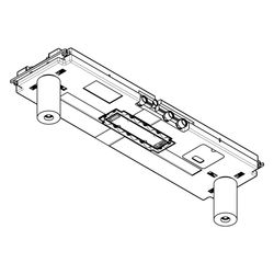 Hansgrohe AXOR ShowerSolutions Grundkörper für ShowerHeaven 1200x300mm 4jet, 75-155... HANSGROHE-10922180 4011097814186 (Abb. 1)