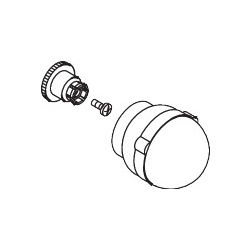 Hansgrohe AXOR Ventilgriff für Allegroh Absperrventil, Chrom, 16991000... HANSGROHE-16991000 4011097112367 (Abb. 1)