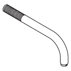 Hansgrohe AXOR Auslauf für Uno F-Set 2-Loch Waschtischarmatur, Ausladung 220mm, 973... HANSGROHE-97368000 4011097476049 (Abb. 1)