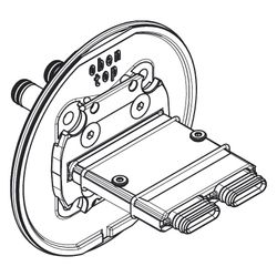 Hansgrohe AXOR Umrüstset Kopfbrause, Anschluss links auf rechts, 93795000... HANSGROHE-93795000 4059625304693 (Abb. 1)