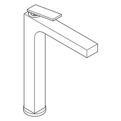 Hansgrohe AXOR Citterio Einhebel-Waschtischmischer 280mm, 5l/min, Hebel-Grifffür AW... HANSGROHE-39021310 4059625373163 (Abb. 1)