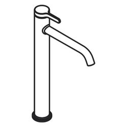 Hansgrohe AXOR One Einhebel-Waschtischmischer 260mm, 5l/min, Hebel-Grifffür Aufsatz... HANSGROHE-48002950 4059625371930 (Abb. 1)