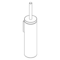 Hansgrohe AXOR Universal Circular Toilettenbürstenhalter Wandmontage, Brushed Brass... HANSGROHE-42855950 4059625389010 (Abb. 1)
