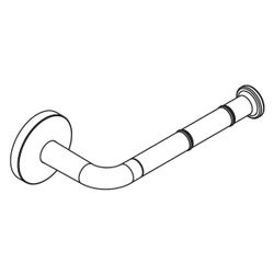 Hansgrohe AXOR Universal Circular Toilettenpapierhalter, 83mm, Metall, Mattschwarz... HANSGROHE-42856670 4059625367353 (Abb. 1)