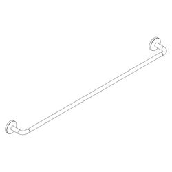 Hansgrohe AXOR Universal Circular Badetuchhalter 855mm, 800mm Bohrabstand, Metall, ... HANSGROHE-42880830 4059625387597 (Abb. 1)