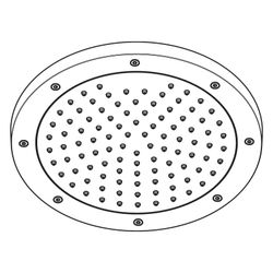 Hansgrohe AXOR ShowerSolutions Kopfbrause 245mm, 9l/min, 1jet EcoSmart, Polished Bl... HANSGROHE-35381330 4059625407158 (Abb. 1)