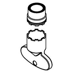 Hansgrohe AXOR Luftsprudler für Citterio M, Laminarstrahl 5l/min, M16,5x1, Chrom, 9... HANSGROHE-95382000 4011097628004 (Abb. 1)